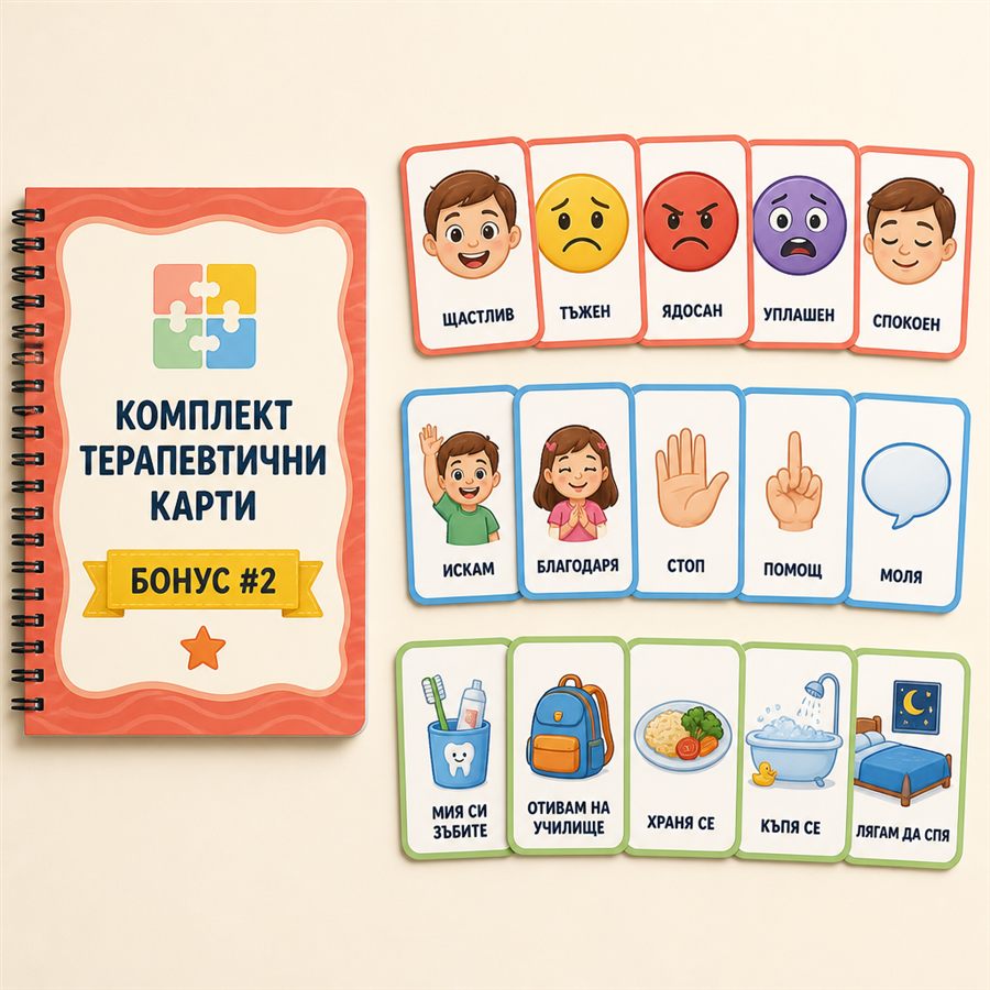 Бонус 2 — Комплект терапевтични карти