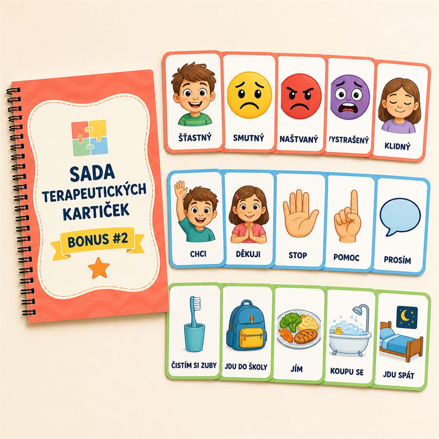 Bonus 2 — Sada terapeutických kartiček