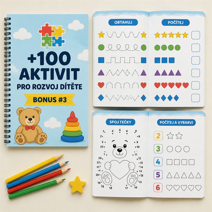 Bonus 3 — Více než 100 aktivit pro rozvoj dítěte