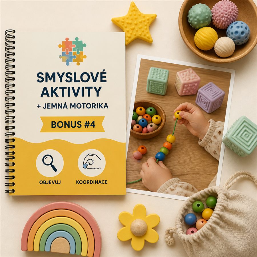 Bonus 4 — Smyslové aktivity a jemná motorika